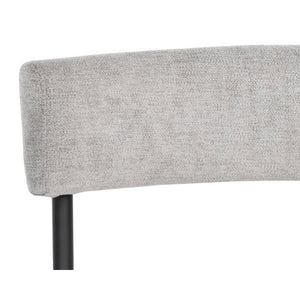 Seneca Dining Chair - Black - Polo Club Stone