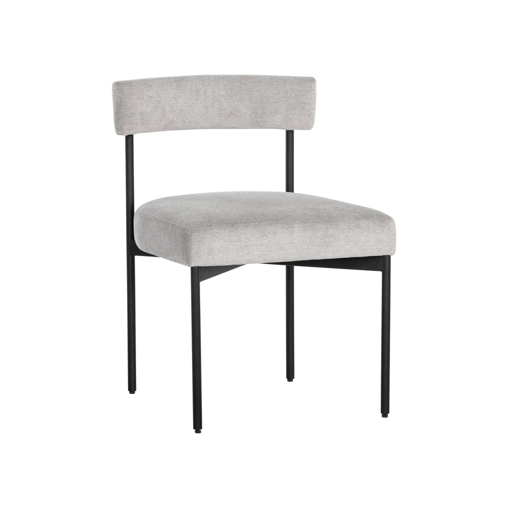 Seneca Dining Chair - Black - Polo Club Stone