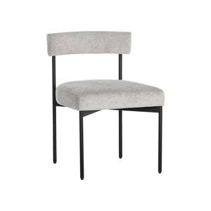 Seneca Dining Chair - Black - Polo Club Stone