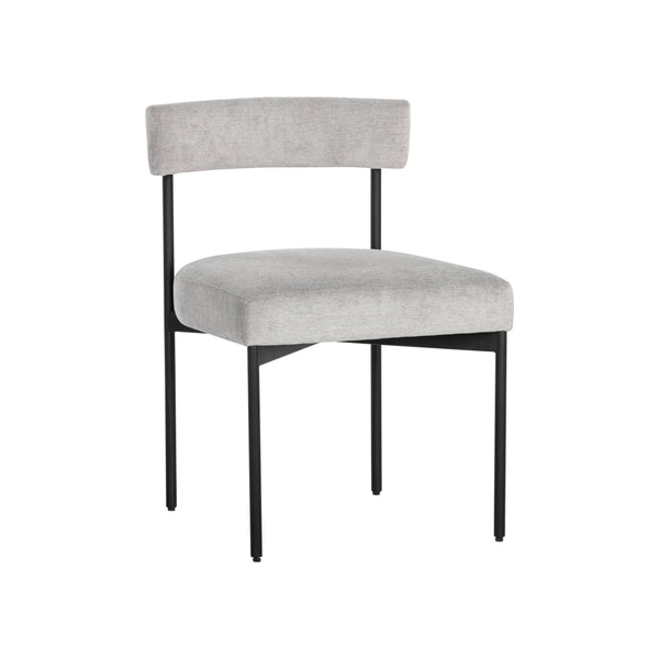 Seneca Dining Chair - Black - Polo Club Stone
