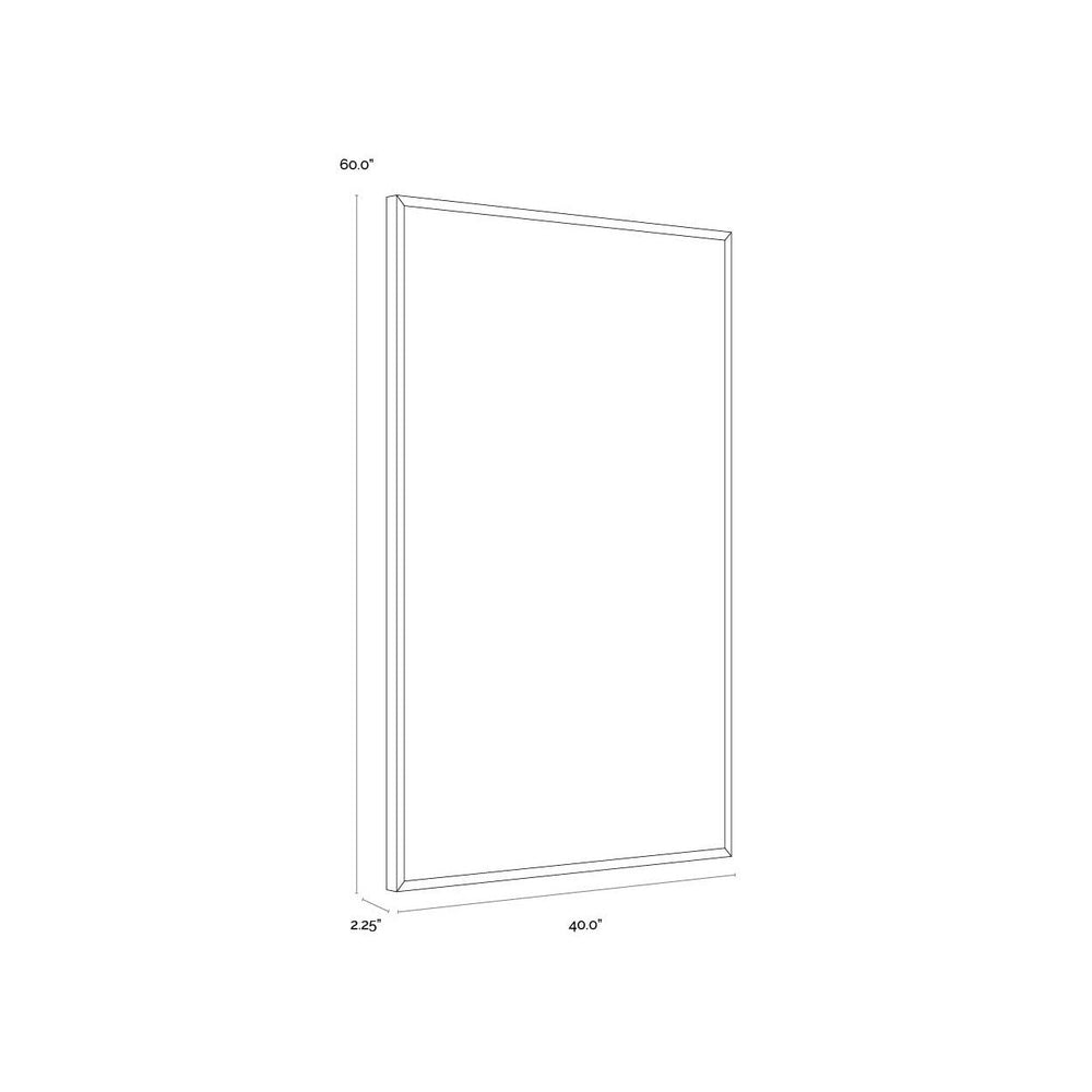 Shadow Work - 40" X 60" - Black Floater Frame