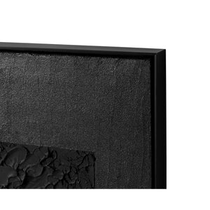 Shadow Work - 40" X 60" - Black Floater Frame