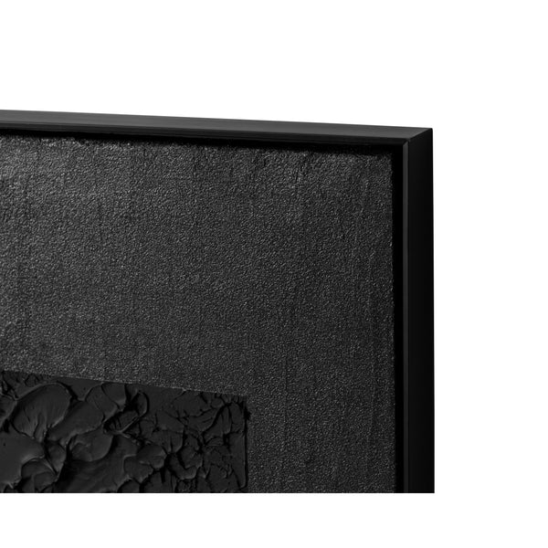 Shadow Work - 40" X 60" - Black Floater Frame