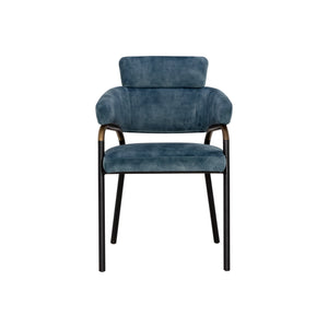 Sharqui Dining Armchair - Nono Petrol