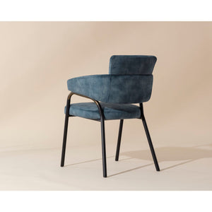 Sharqui Dining Armchair - Nono Petrol
