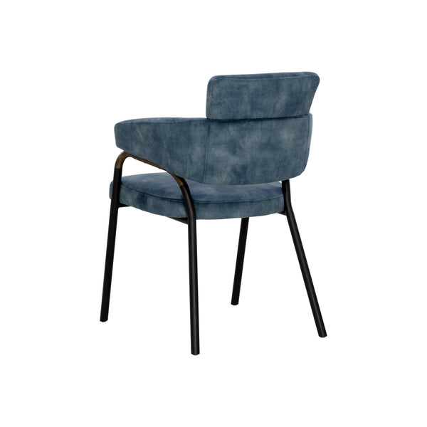 Sharqui Dining Armchair - Nono Petrol