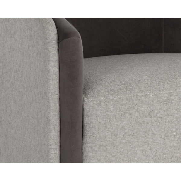 Sheva Armchair - Ernst Sandstone / Meg Ash