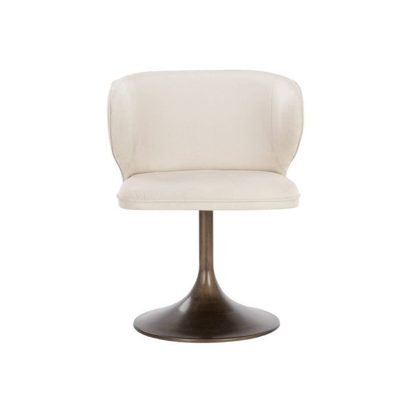 Simone Swivel Dining Chair - Casablanca Cloud