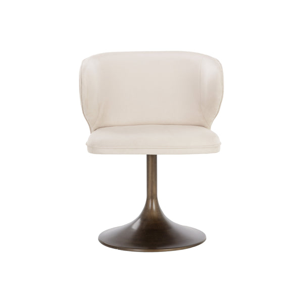 Simone Swivel Dining Chair - Casablanca Cloud