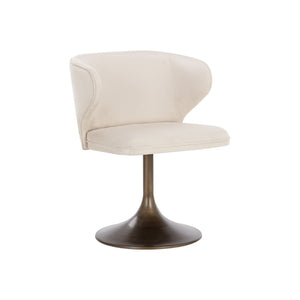 Simone Swivel Dining Chair - Casablanca Cloud