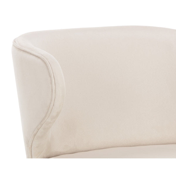 Simone Swivel Dining Chair - Casablanca Cloud