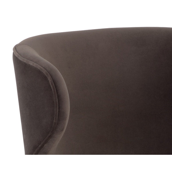Simone Swivel Dining Chair - Meg Ash