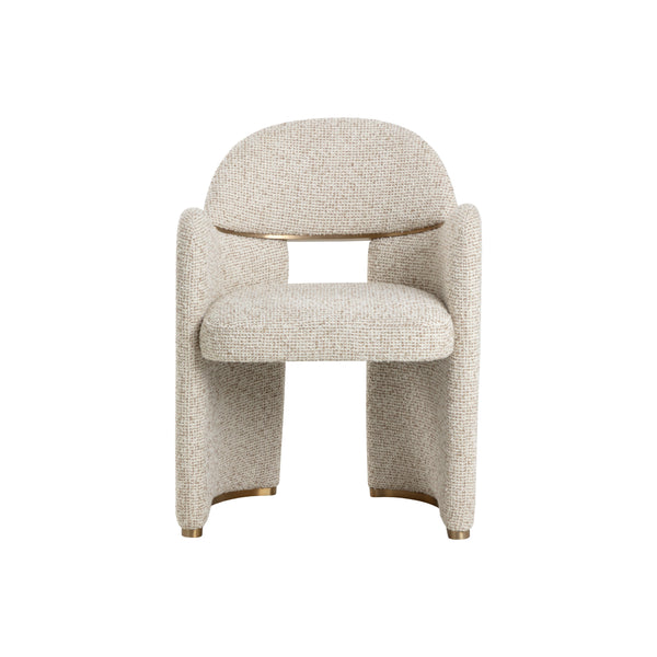 Snowden Dining Armchair - Noah Ecru