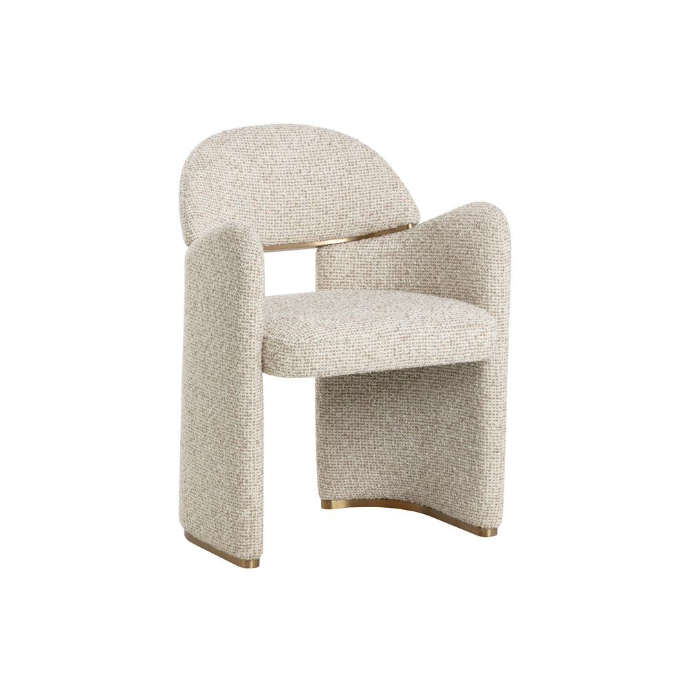 Snowden Dining Armchair - Noah Ecru
