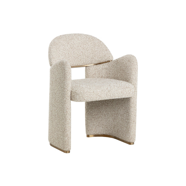 Snowden Dining Armchair - Noah Ecru