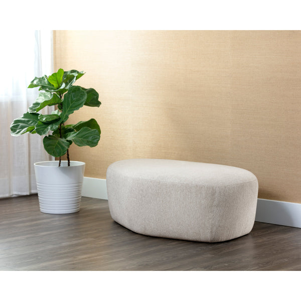 Soraya Ottoman - Dove Cream