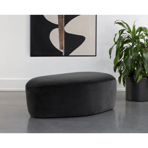 Soraya Ottoman - Shadow Grey