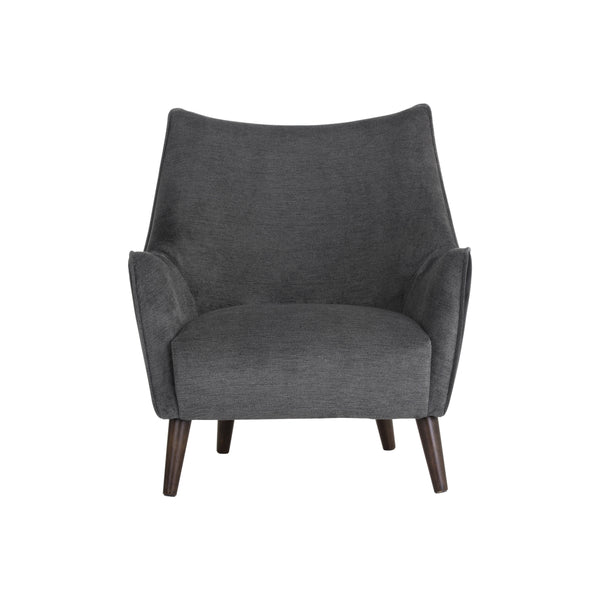 Sorrel Lounge Chair - Polo Club Kohl Grey / Abbington Black
