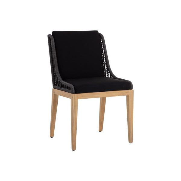 Sorrento Dining Chair - Natural - Arashi Black