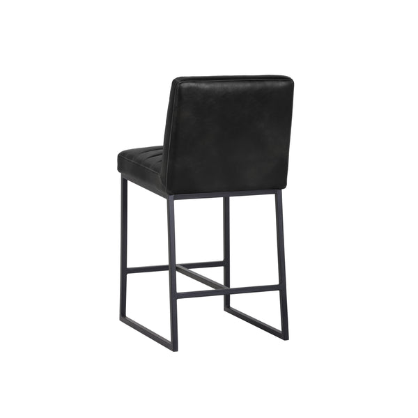 Spyros Counter Stool - Coal Black
