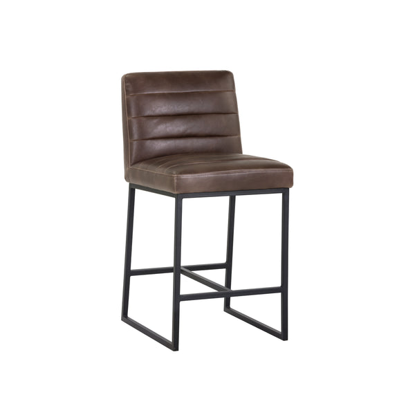 Spyros Counter Stool - Havana Dark Brown