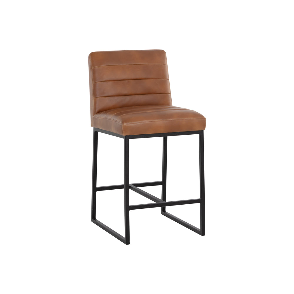 Spyros Counter Stool - Tobacco Tan
