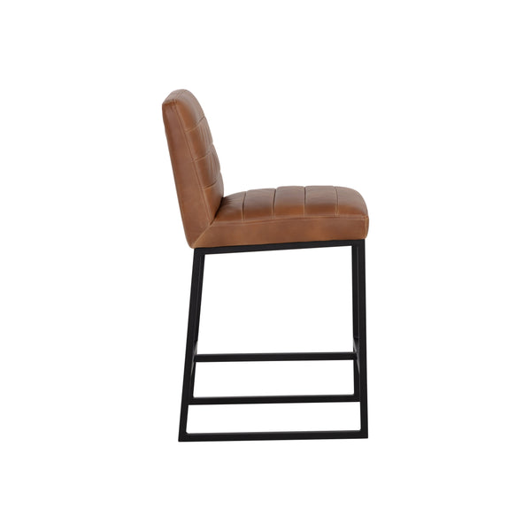 Spyros Counter Stool - Tobacco Tan