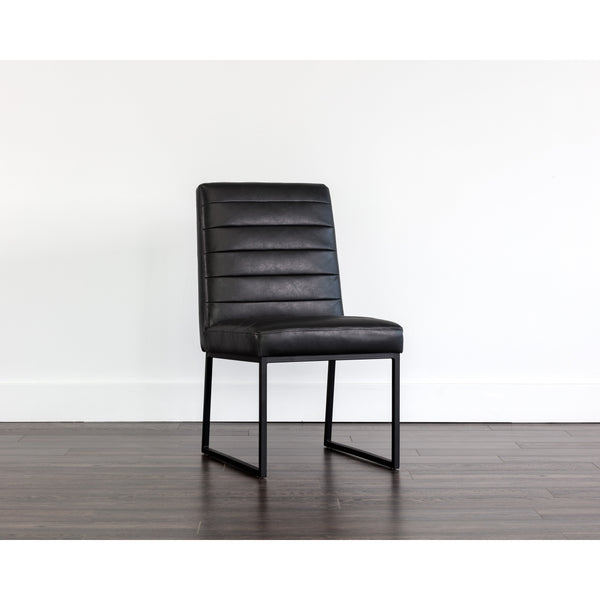 Spyros Dining Chair - Coal Black