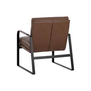 Sterling Lounge Chair - Missouri Mahogany Leather
