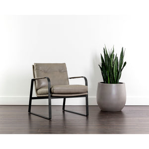 Sterling Lounge Chair - Missouri Stone Leather