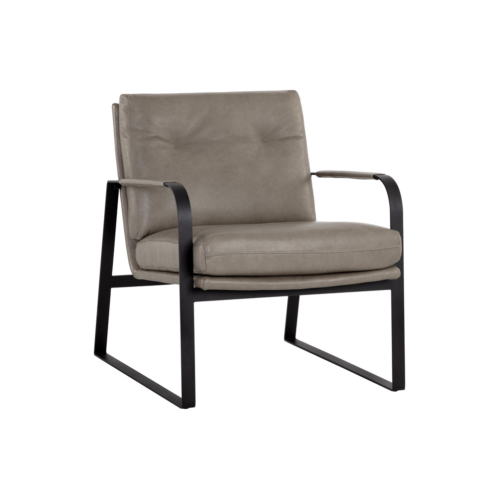 Sterling Lounge Chair - Missouri Stone Leather