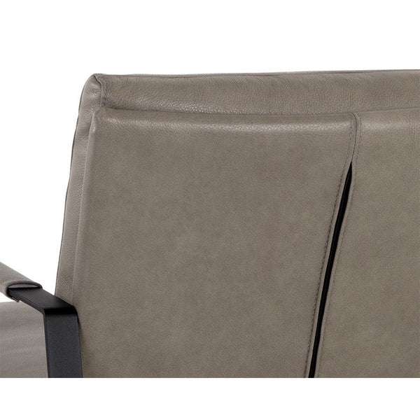 Sterling Lounge Chair - Missouri Stone Leather