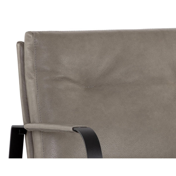 Sterling Lounge Chair - Missouri Stone Leather