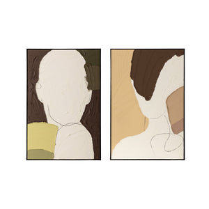 Strike A Pose II - 40" X 60" - Black Floater Frame