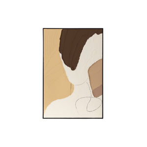 Strike A Pose II - 40" X 60" - Black Floater Frame