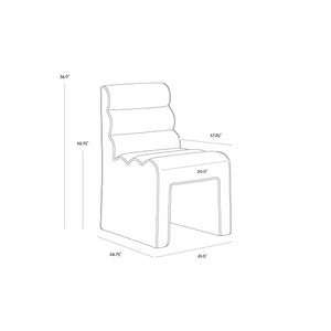 Stuart Dining Chair - Meg Gold