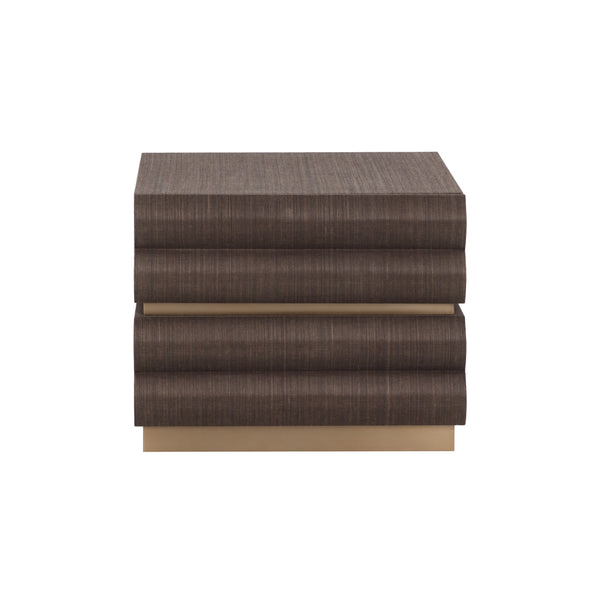 Subira Nightstand - Chocolate