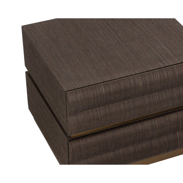 Subira Nightstand - Chocolate