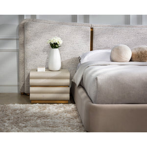 Subira Nightstand - Cream