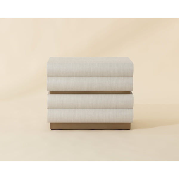 Subira Nightstand - Cream