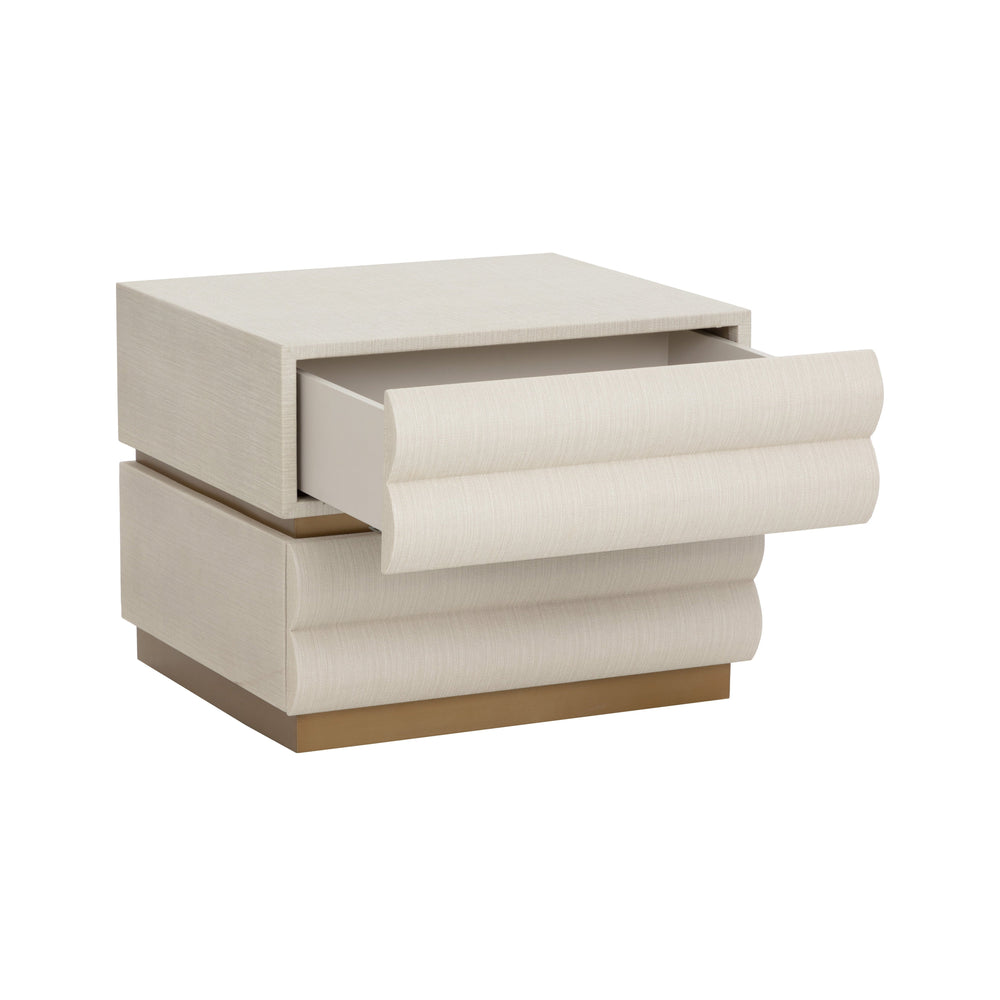 Subira Nightstand - Cream