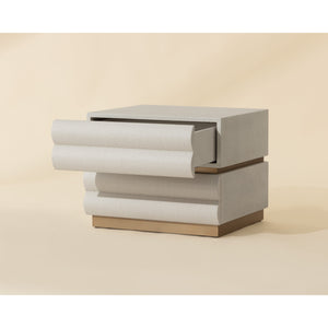 Subira Nightstand - Cream