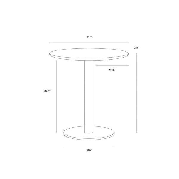 Suki Bistro Table - 27.5"