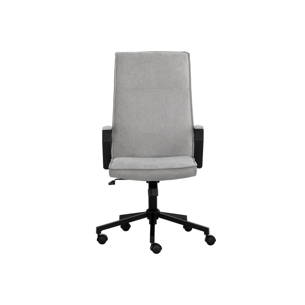 Swanson Office Chair - Polo Club Stone / Bravo Metal