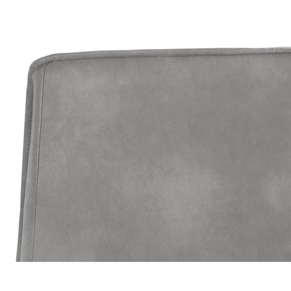 Swanson Office Chair - Polo Club Stone / Bravo Metal