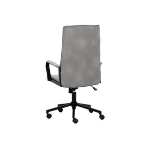 Swanson Office Chair - Polo Club Stone / Bravo Metal