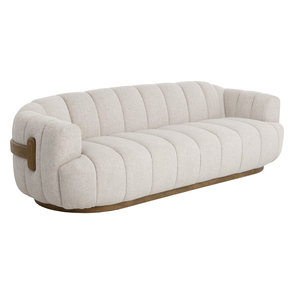 Tadeo Sofa - Warm Brown - Dove Cream