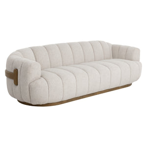 Tadeo Sofa - Warm Brown - Dove Cream