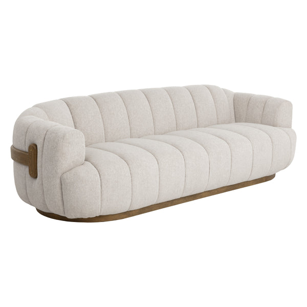 Tadeo Sofa - Warm Brown - Dove Cream