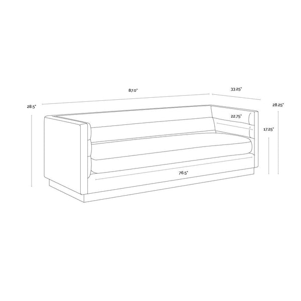 Talbot Sofa - Belfast Oatmeal